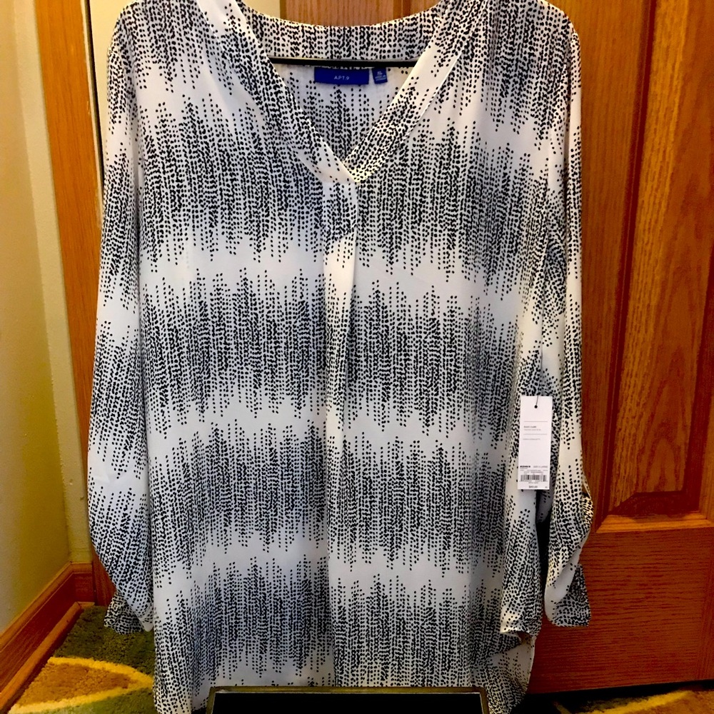APT 9 XL NWT BLOUSE